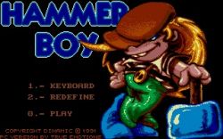 Hammer Boy:  