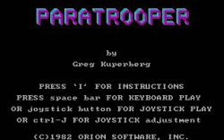 Paratrooper:  