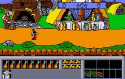 Screen gry Asterix: Operation Getafix:A to nasz pikselkowy bohater :) 