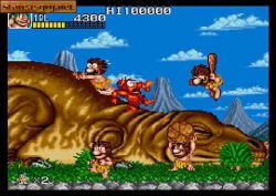 Joe & Mac: Caveman Ninja: Gra nie jest łatwa, spodkają nas set różnych... 