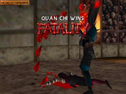 Screen gry Mortal Kombat 4:quan chi fatality 
