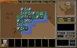 Hammer Of The Gods: Widok strategiczny gry 