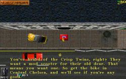 Screen gry Grand Theft Auto: London 1969:Pierwszy telefon, pierwsza misja! 
