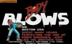 Screen gry Body Blows: 