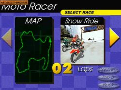 Screen gry Moto Racer: