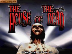 Screen gry The House Of The Dead:Logo gierki. 