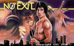 Screen gry No Exit:Logo gry. 