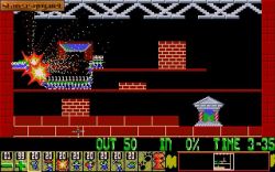 Screen gry Oh no! More Lemmings:Bum bada bum! 