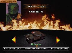Obrazek z gry Twisted Metal 2