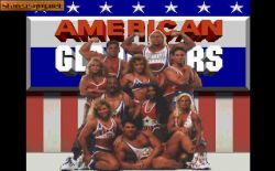 Screen gry American Gladiators:Logo gry. 