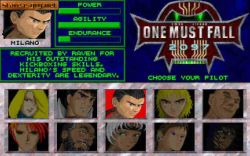 Obrazek z gry One Must Fall 2097