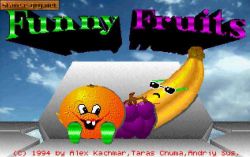 Funny Fruits: Logo gry. 