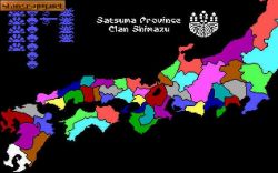 Sword Of The Samurai: Mapa. 