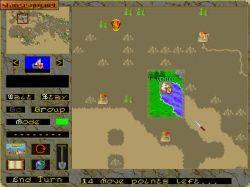 Screen gry Merchant Prince:Początek gry. 