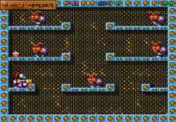 Screen gry Super Methane Brothers:Poziom 2. 