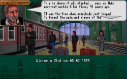 The Clue!: Początek gry , dworzec. 