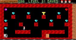 Dangerous Dave: Pierwszy poziom w grze, banalny!. 