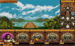 Screen gry Ishar: Legend Of The Fortress:Mostek :P 