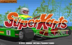 Super Karts: Logo gierki. 