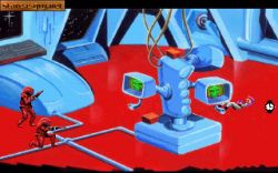 Screen gry Space Quest: The Sarien Encounter: