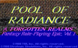 Pool Of Radiance:  