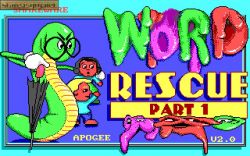 Screen gry Word Rescue: 