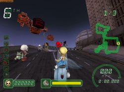 Obrazek z gry Crazy Frog Racer