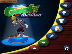 Screen gry Disney's Extremely Goofy Skateboarding: 