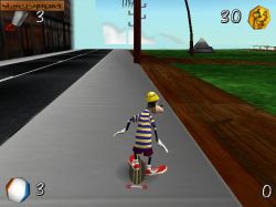 Screen gry Disney's Extremely Goofy Skateboarding: 