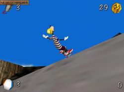 Screen gry Disney's Extremely Goofy Skateboarding: 