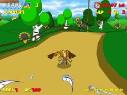 Screen gry Ostrich Runner: 