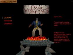 Screen - Dark Vengeance