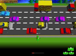 Obrazek z gry Frogger
