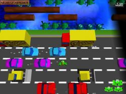 Obrazek z gry Frogger