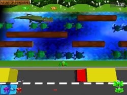 Obrazek z gry Frogger