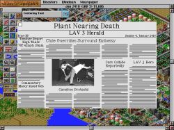 Obrazek z gry SimCity 2000