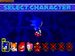 Obrazek z gry Sonic R