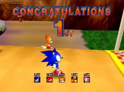 Obrazek z gry Sonic R