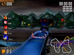 Obrazek z gry Sonic R
