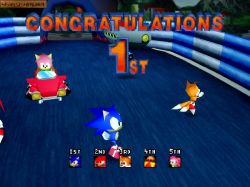 Obrazek z gry Sonic R