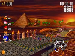 Obrazek z gry Sonic R