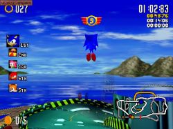 Obrazek z gry Sonic R
