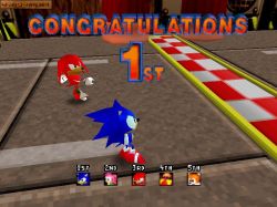 Obrazek z gry Sonic R