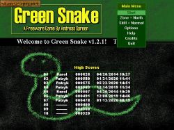 Screen gry Green Snake: 