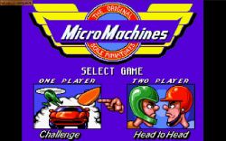 Obrazek z gry Micro Machines
