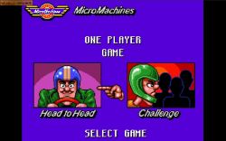 Obrazek z gry Micro Machines
