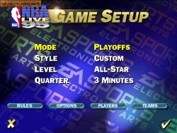 Screen gry NBA Live 95: 