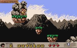 Obrazek z gry Prehistorik 2