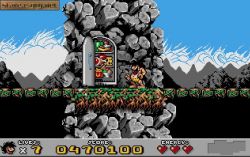 Obrazek z gry Prehistorik 2