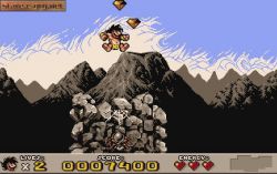 Obrazek z gry Prehistorik 2